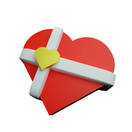 Regalo de amor  3D Icon