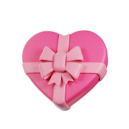 Regalo de amor  3D Icon