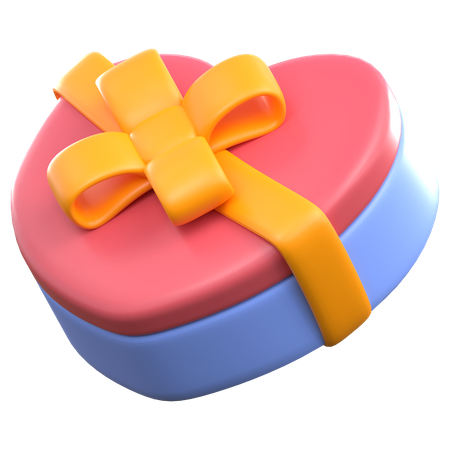 Regalo de amor  3D Icon