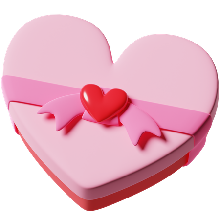 Regalo de amor  3D Icon