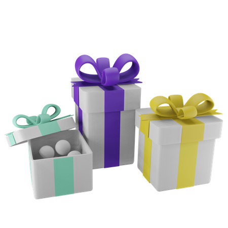 Regalo de cumpleaños  3D Icon