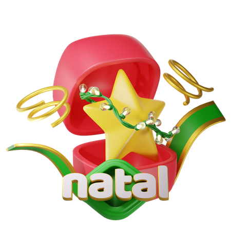 Regalo de Navidad  3D Icon