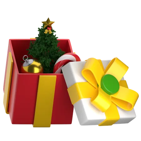 Regalo de Navidad  3D Icon