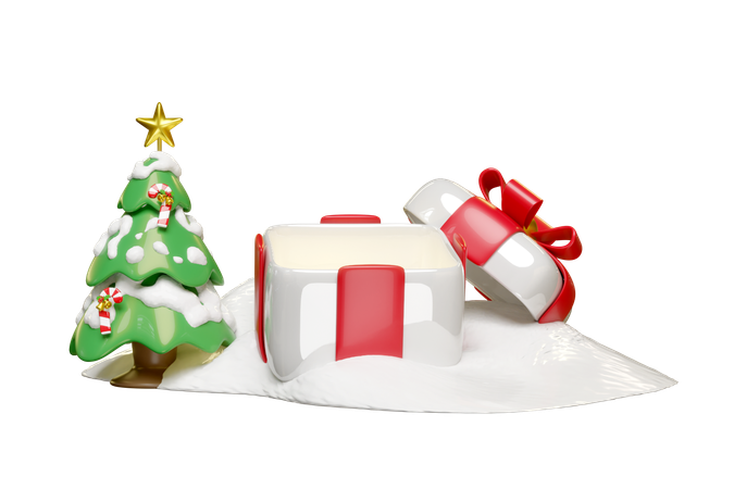 Regalo de Navidad  3D Icon