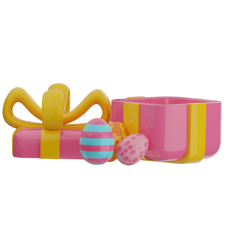 Regalo de pascua  3D Icon