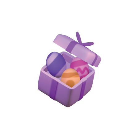 Regalo de pascua  3D Icon