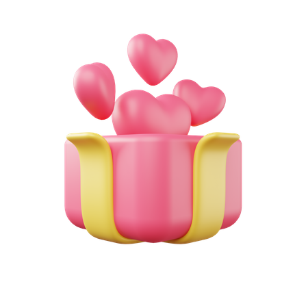 Regalo de san valentin  3D Icon