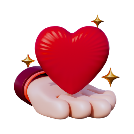 Regalo de san valentín amor  3D Icon