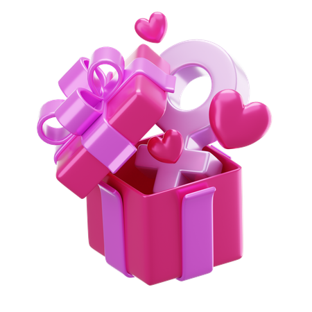 Regalo del día de la mujer  3D Icon