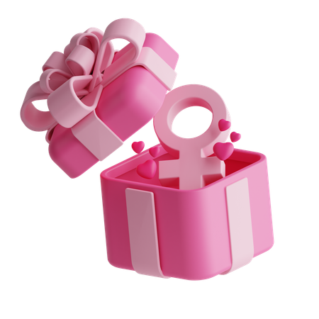 Regalo del día de la mujer  3D Icon