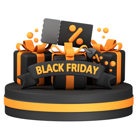 Regalo especial viernes negro  3D Icon