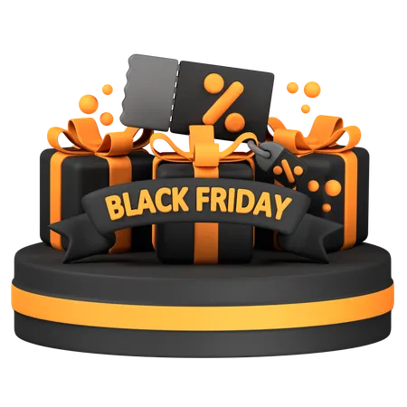 Regalo especial viernes negro  3D Icon