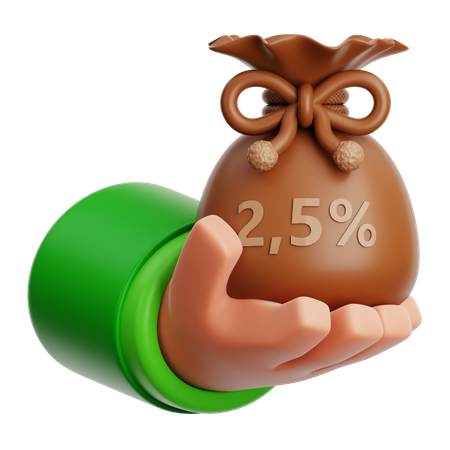 Regalo zakat  3D Icon