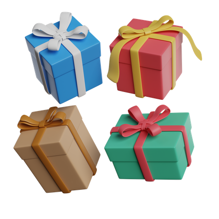 Regalos  3D Icon