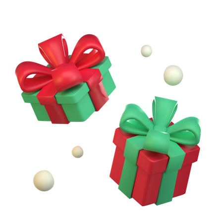 Regalos de Navidad  3D Icon