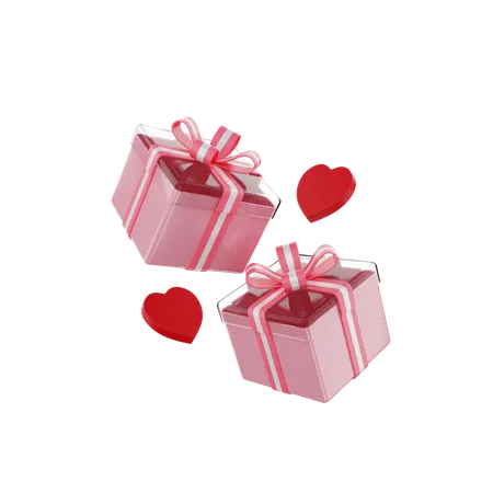 Regalos de san valentin  3D Icon