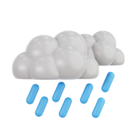 Regen  3D Icon
