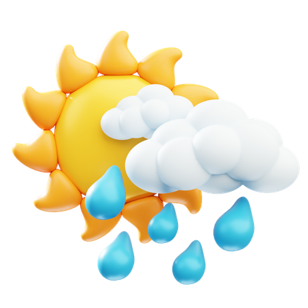 Regen  3D Icon