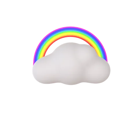 Regenbogen  3D Illustration