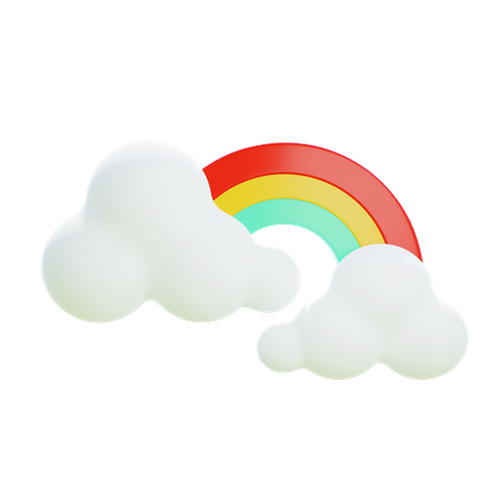 Regenbogen  3D Icon