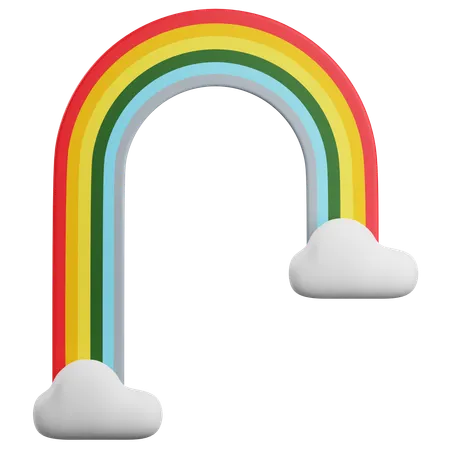 Regenbogen  3D Icon