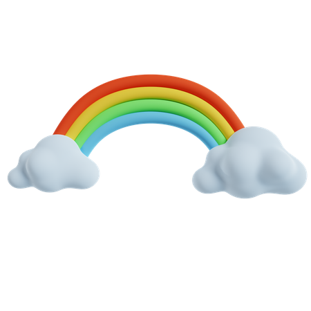 Regenbogen  3D Icon