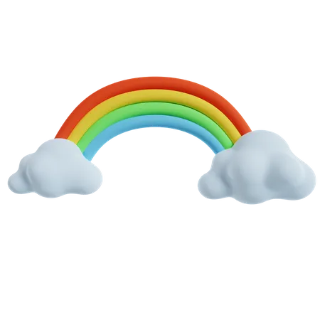 Regenbogen  3D Icon