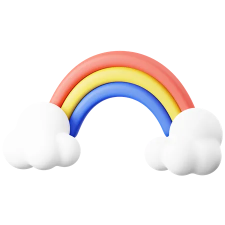 Regenbogen  3D Icon