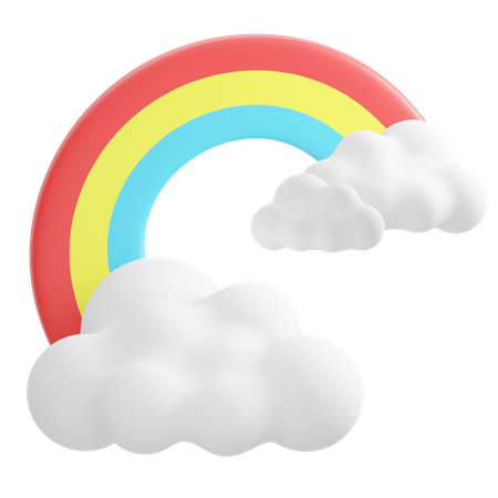 Regenbogen  3D Icon