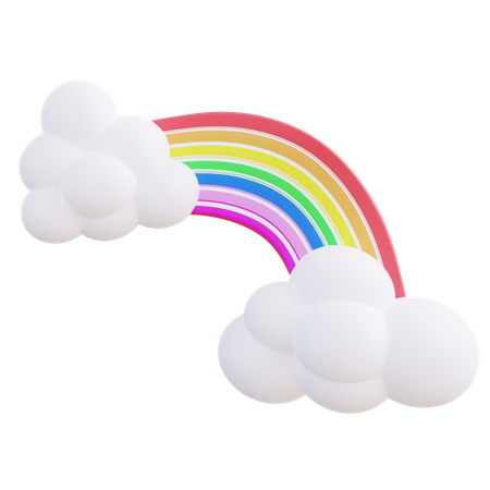 Regenbogen  3D Icon