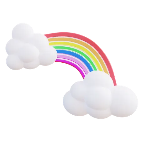 Regenbogen  3D Icon