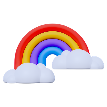 Regenbogen  3D Icon