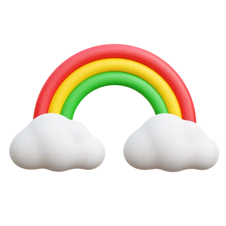 Regenbogen  3D Icon