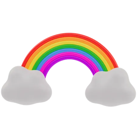 Regenbogen  3D Icon