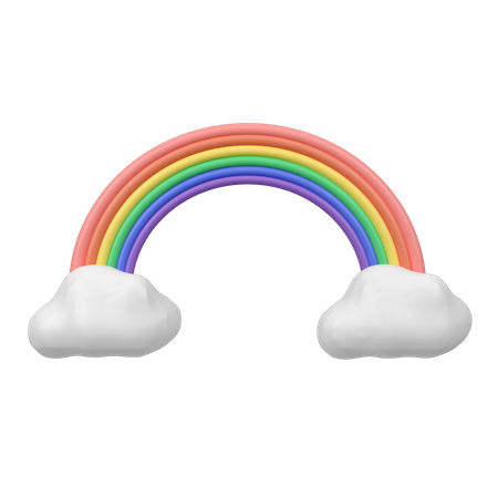 Regenbogen  3D Icon