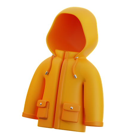 Regenjacke  3D Icon