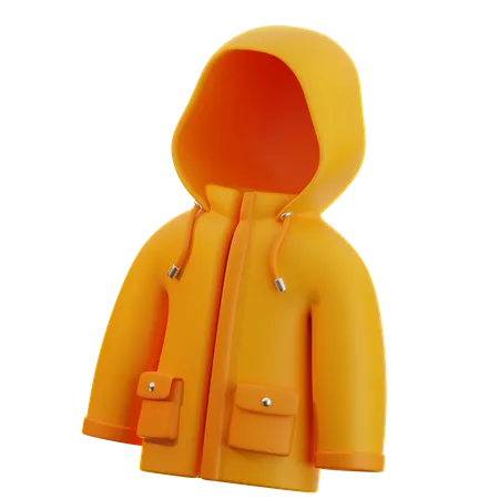 Regenjacke  3D Icon