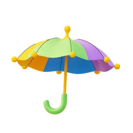 Regenschirm  3D Icon