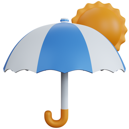 Regenschirm  3D Icon