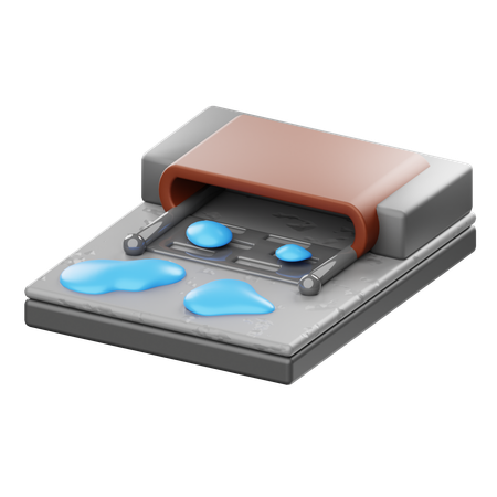 Regenwasserkanal  3D Icon