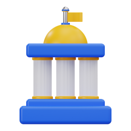 Regierungsgebäude  3D Icon