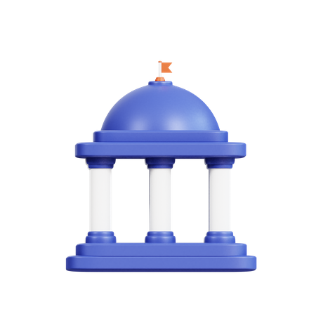 Regierungsgebäude  3D Icon