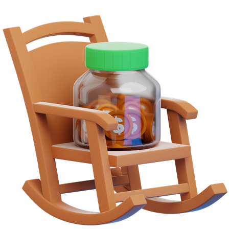 Régime de retraite  3D Icon