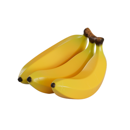Régimes de banane  3D Illustration