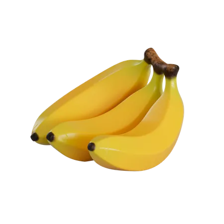 Régimes de banane  3D Illustration