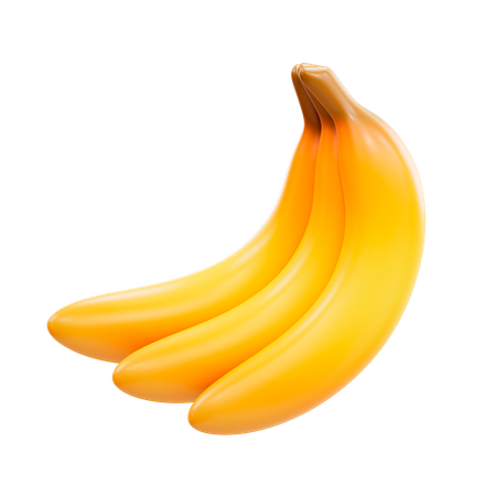 Régimes de banane  3D Illustration