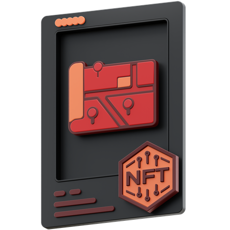 Region NFT  3D Icon