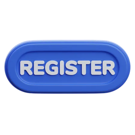 Register Button  3D Icon