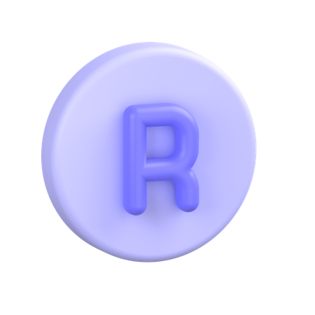 Registered Symbol  3D Icon