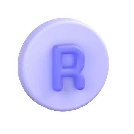 Registered-symbol 3D Icon